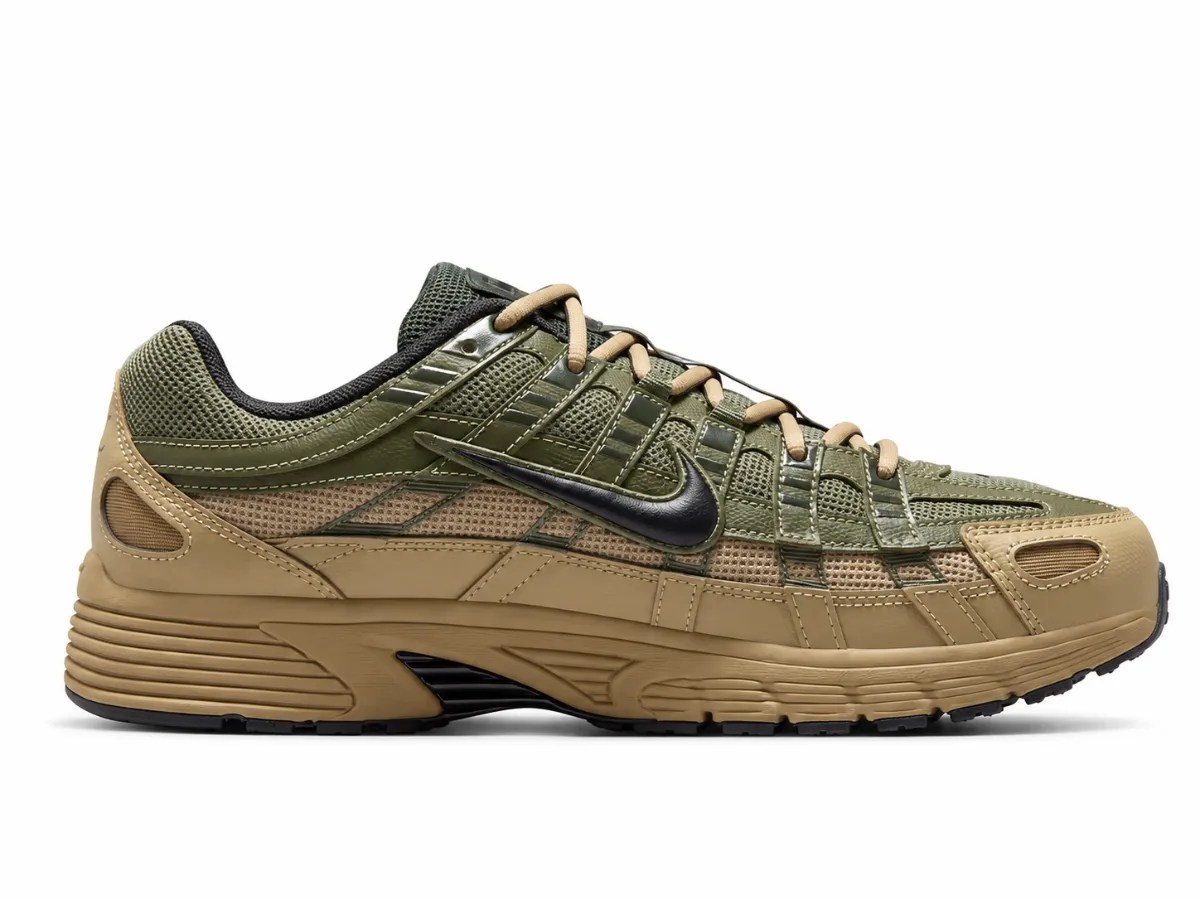 Nike P-6000 Medium Olive/Sequoia/Parachute Beige/Black